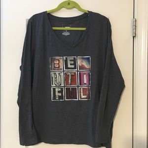 Sonoma Everyday tee BEAUTIFUL 1x